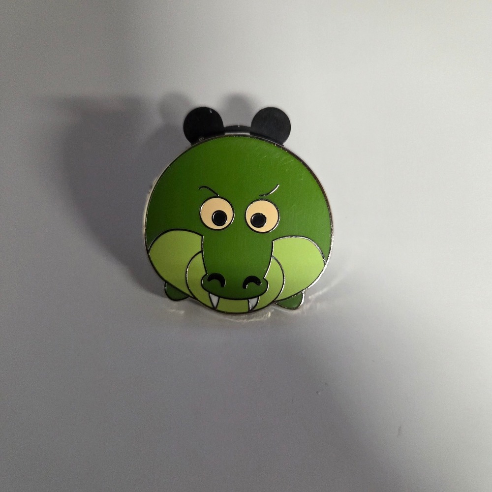 Disney Tsum Tsum Pin Unisex Small Green Tick-Tock Crocodile Peter Pan 2017